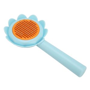 Self-Cleaning Pet Grooming Brush
