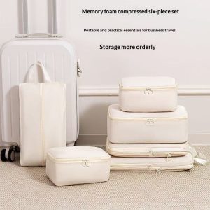 6-Piece Travel Packing Cubes Set