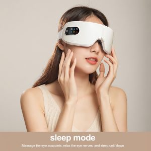 Smart Eye Massager with Heat & Vibration - Bluetooth